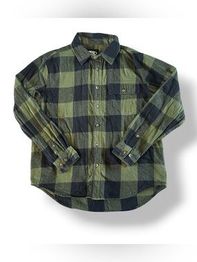 [Rugged Wear] Thick Green Flannel